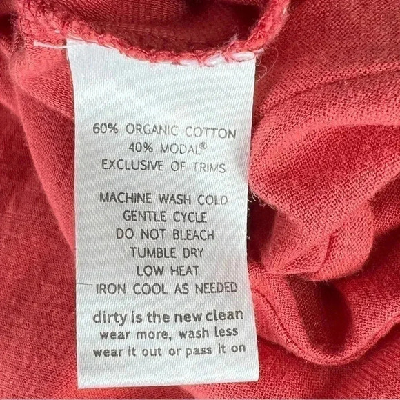 Horney Toad Women’s Burnt Orange Rose Long Sleeve T-shirt Long Sleeve Size Small - Picture 8 of 10